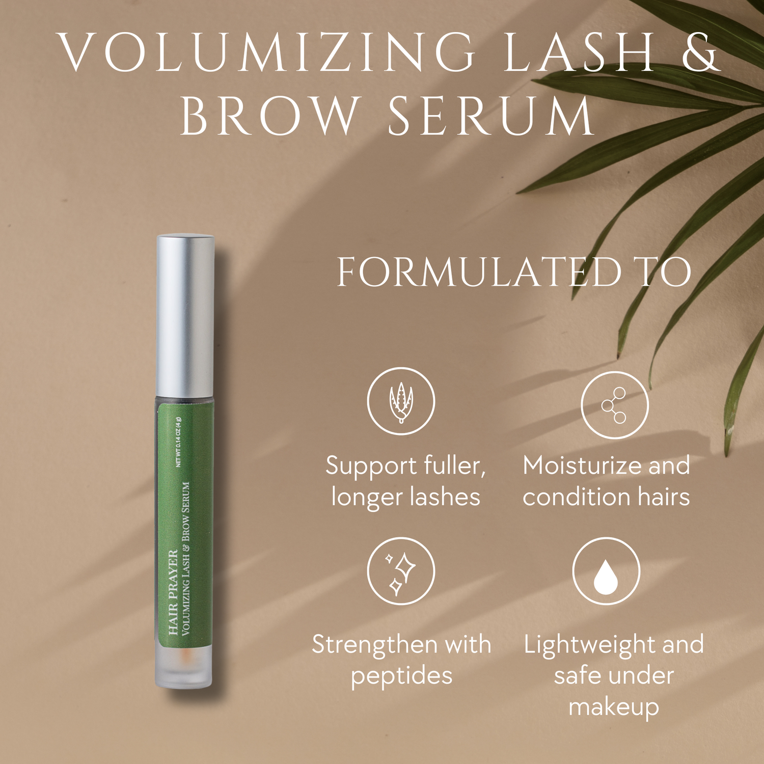 Hair Prayer volumizing lash &amp; brow serum