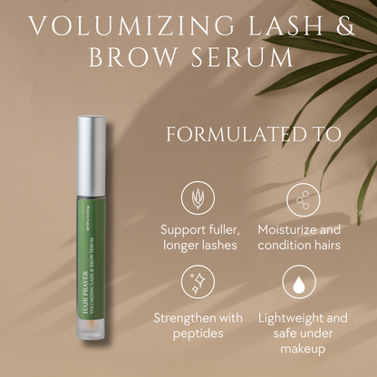 Hair Prayer volumizing lash &amp; brow serum