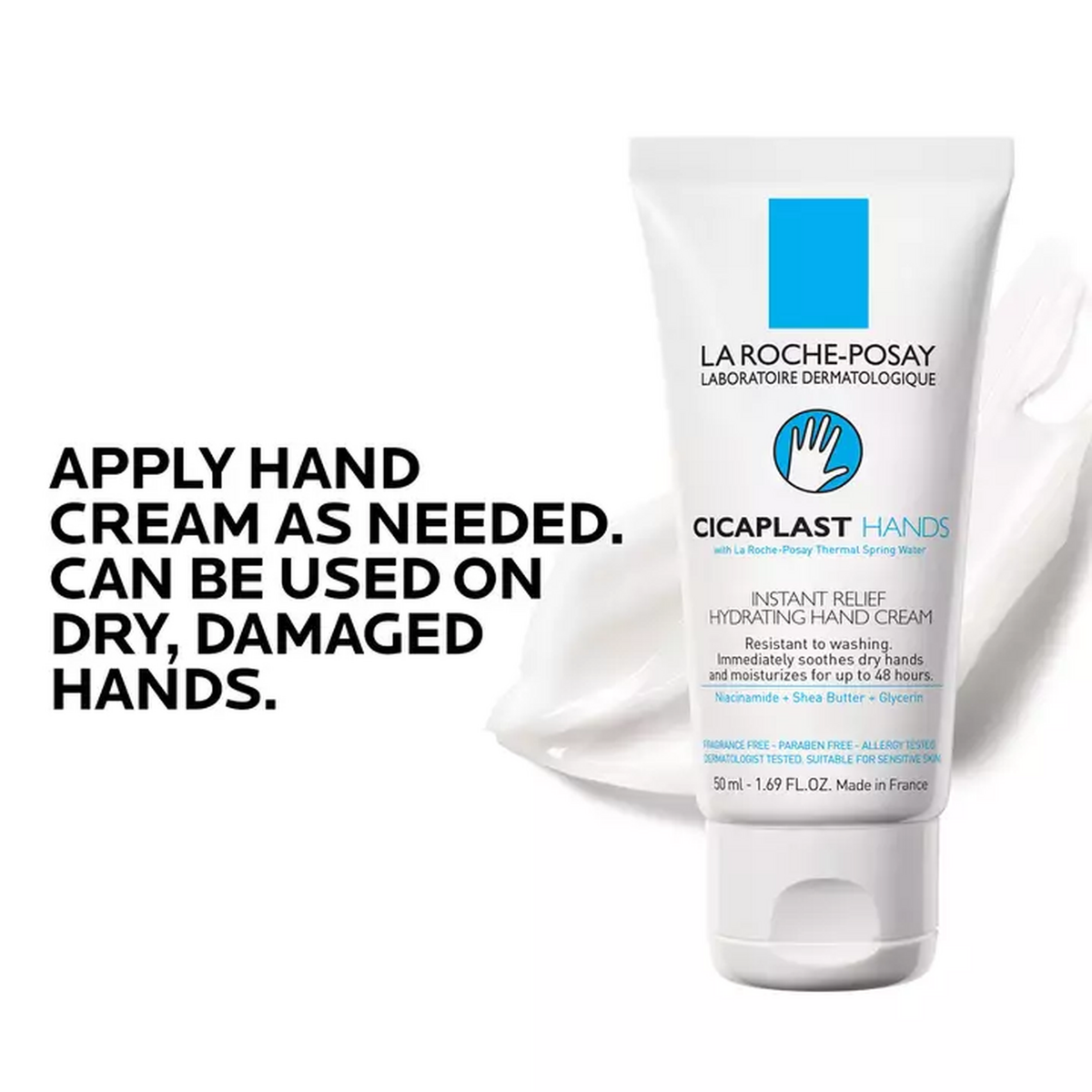 La Roche-Posay Cicaplast Hand Cream for Dry Hands &amp; Damaged Hands