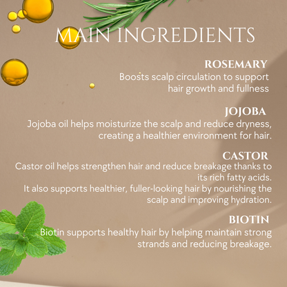 Hair Prayer Pure Hair Growth Serum (Longer, Thicker, Healthier Hair)