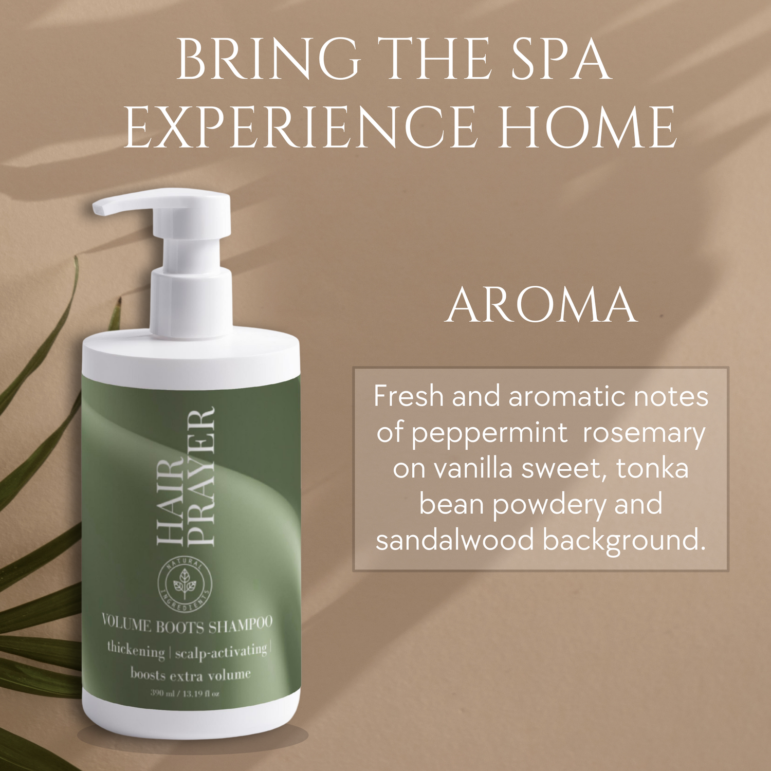 Hair Prayer Growth Volume Boost Shampoo  (Longer, Thicker, Healthier Hair)