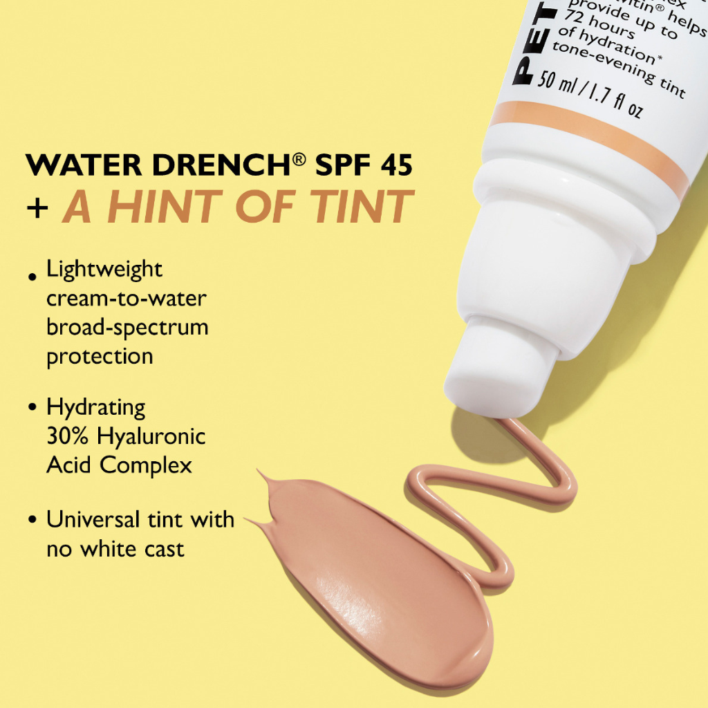 Peter Thomas Roth Water Drench Broad Spectrum SPF 45 Hyaluronic Cloud Sheer Tint Moisturizer