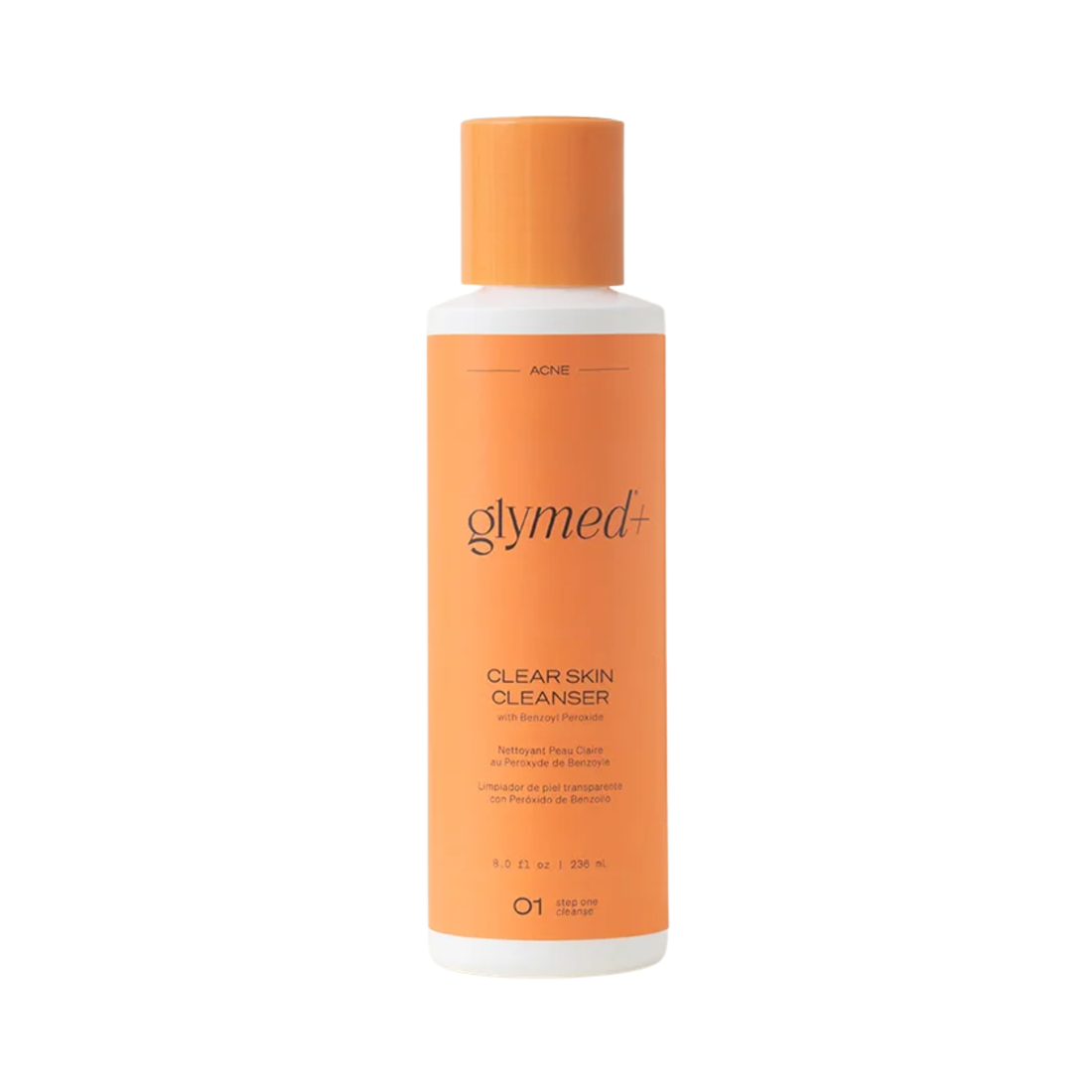 Glymed+ Clear Skin Cleanser with Benzoyl Peroxide