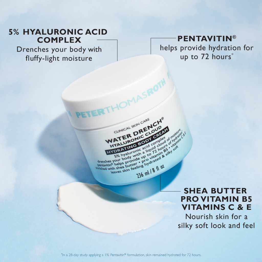 Peter Thomas Roth Water Drench Hyaluronic Cloud Hydrating Body Cream