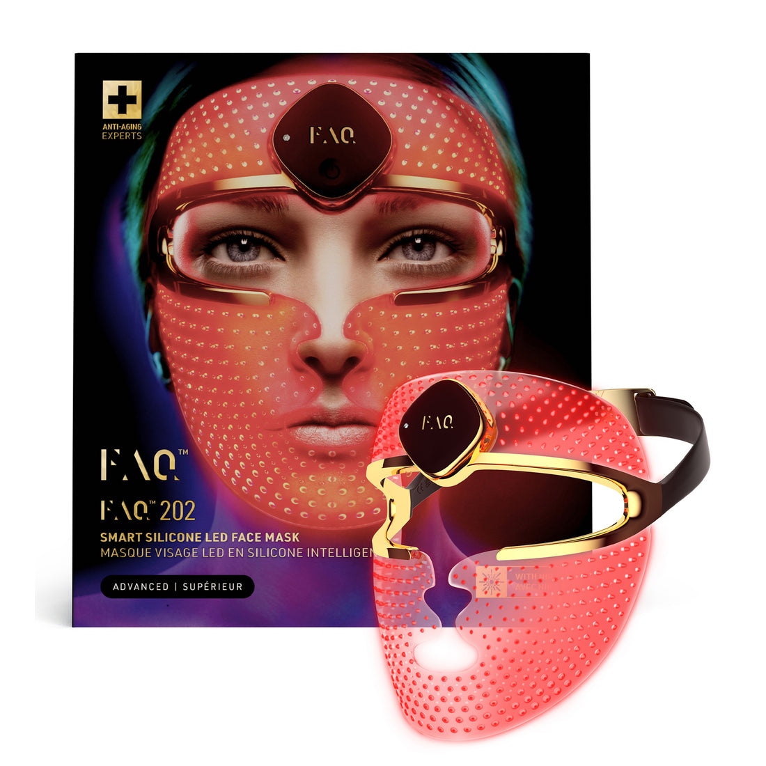FOREO FAQ 202 Smart Silicone LED Face Mask