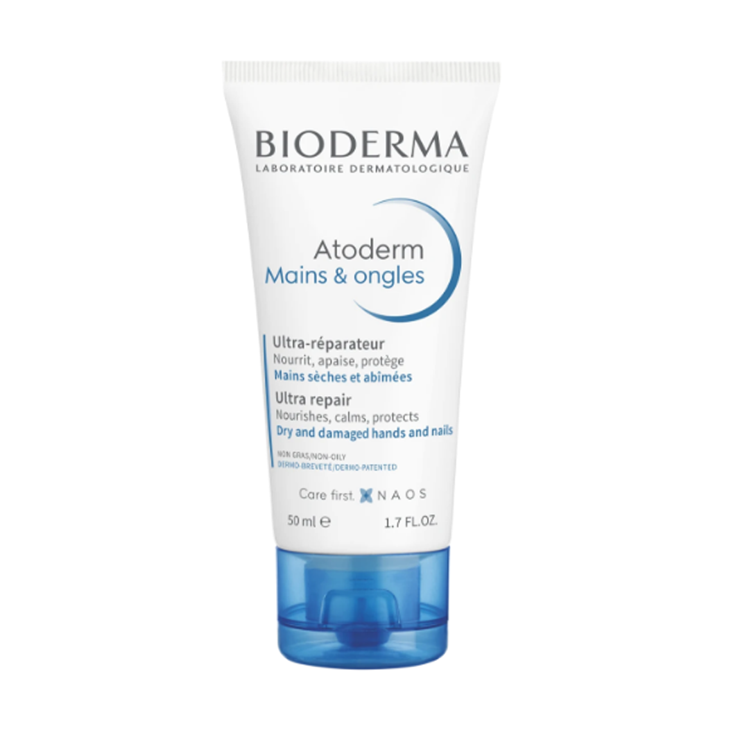 BIODERMA Atoderm Hand &amp; Nail Cream 1.7 Fl.Oz.