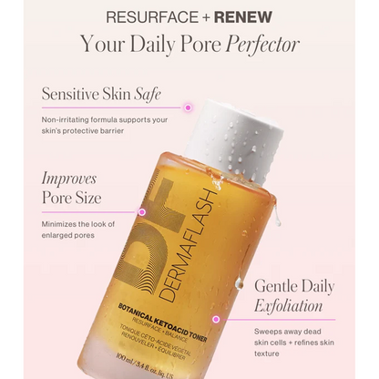 DERMAFLASH Botanical Ketoacid Toner