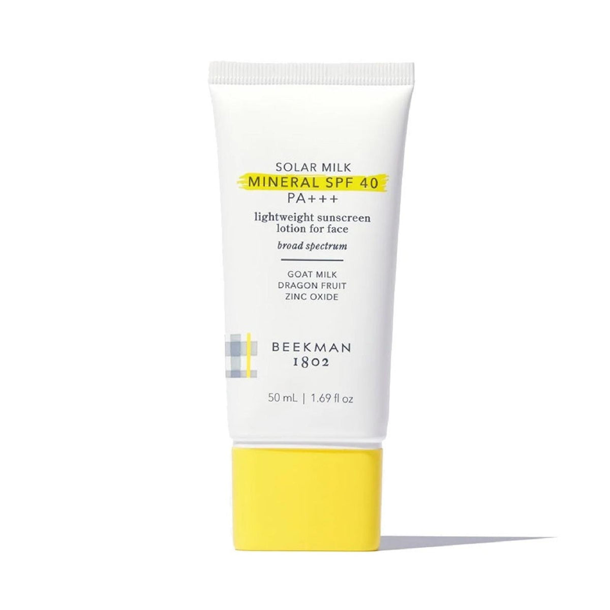 Beekman 1802 Solar Milk Mineral SPF 40 PA Milky Sunscreen for Face