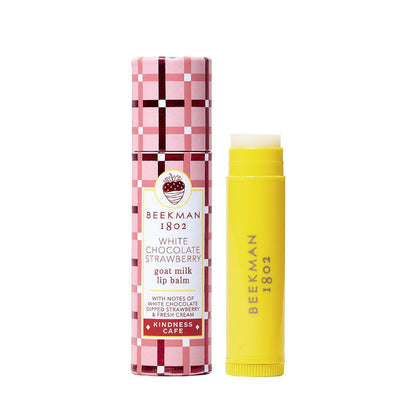 Beekman 1802 White Chocolate Strawberry Lip Balm
