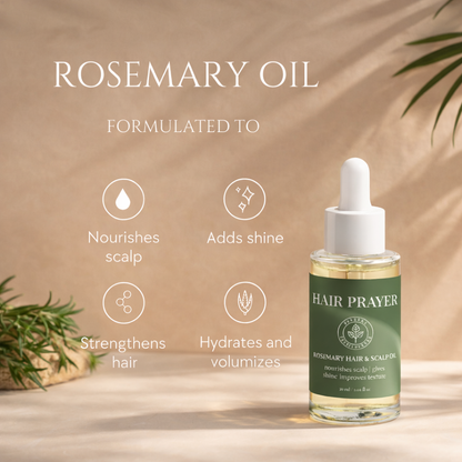 Hair Prayer Rosemary Hair &amp; Scalp Oil