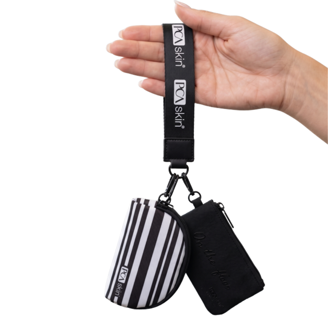 PCA Skin Dual Pouch Wristlet