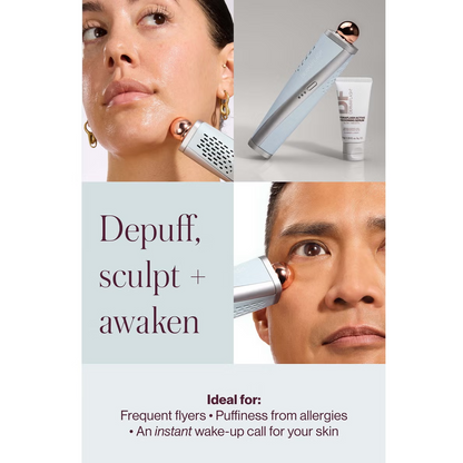 DERMAFLASH Cool Sonic Depuffing and Lymphatic Drainage Set