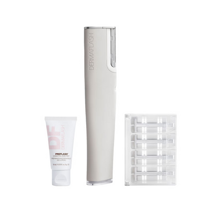 DERMAFLASH LUXE+ Advanced Sonic Dermaplaning and Peach Fuzz Removal