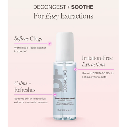 DERMAFLASH DERMAPORE+ Prep Mist