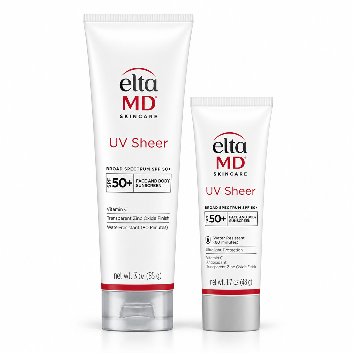 EltaMD UV Sheer Broad Spectrum SPF 50+ Duo