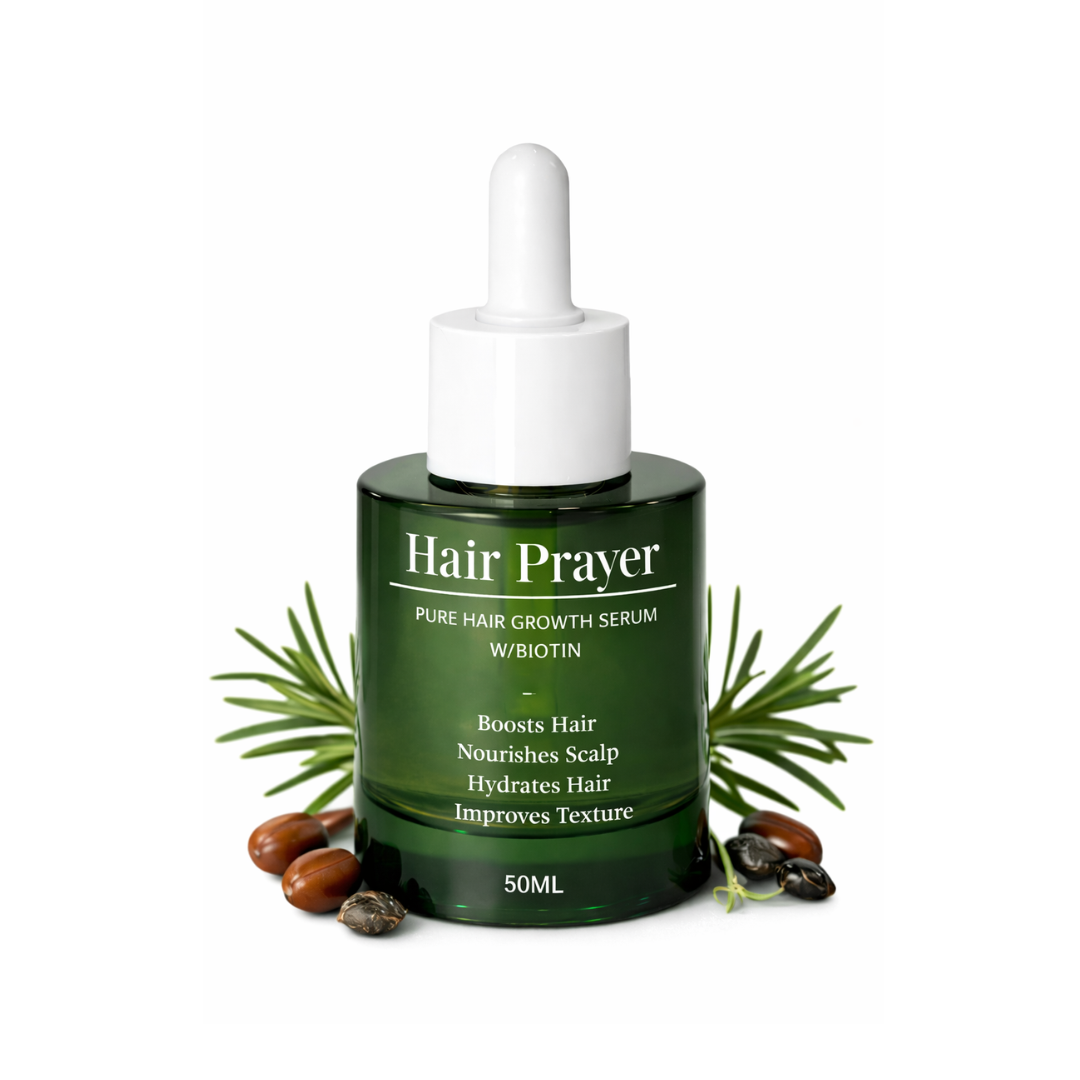 Hair Prayer Pure Hair Growth Serum (Longer, Thicker, Healthier Hair)