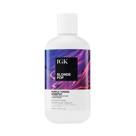 IGK Blonde Pop Purple Toning Shampoo
