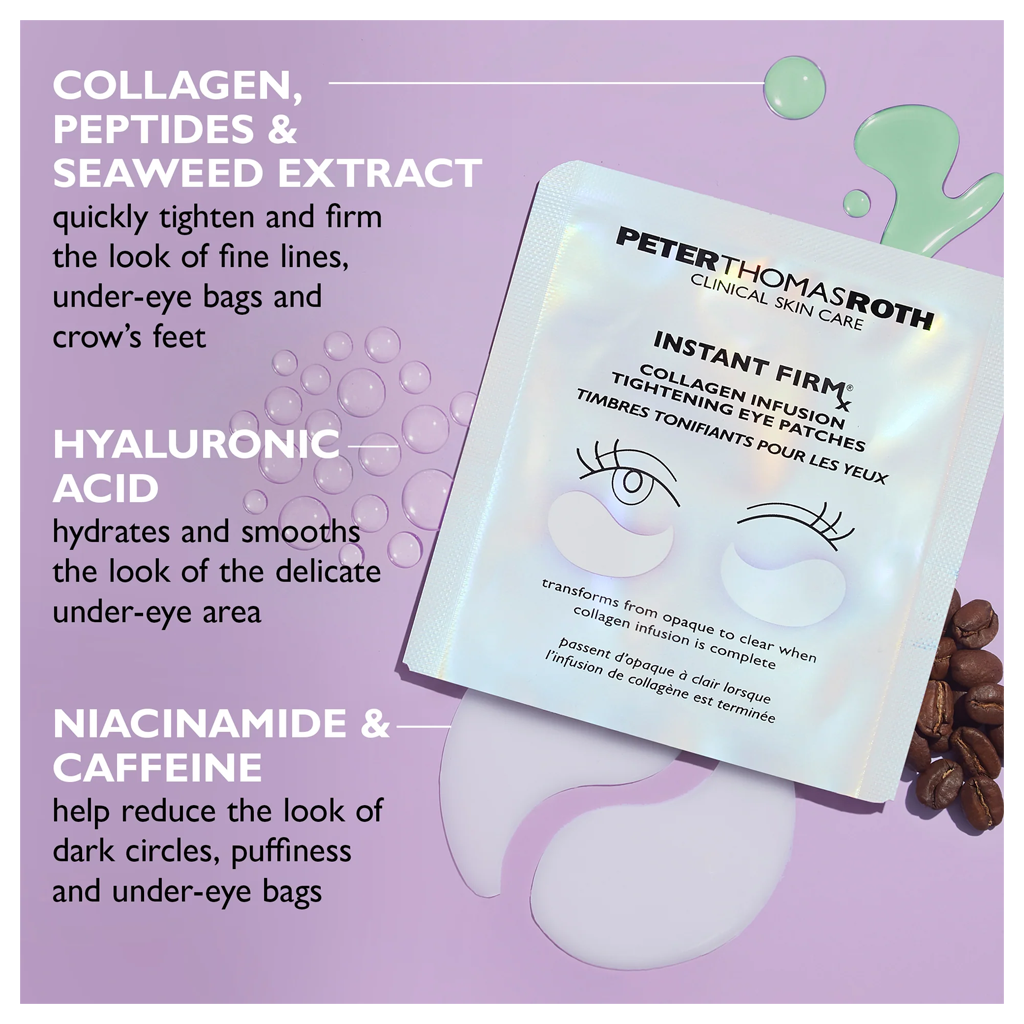 Peter Thomas Roth Instant Firmx Collagen Infusion Tightening Eye Patches