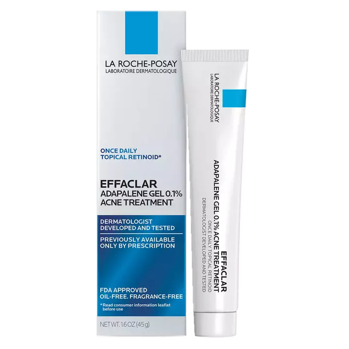 La Roche-Posay Effaclar Adapalene Gel 0.1% Topical Retinoid For Acne