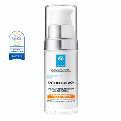 La Roche-Posay Anthelios AOX Antioxidant Serum with SPF 50 Sunscreen