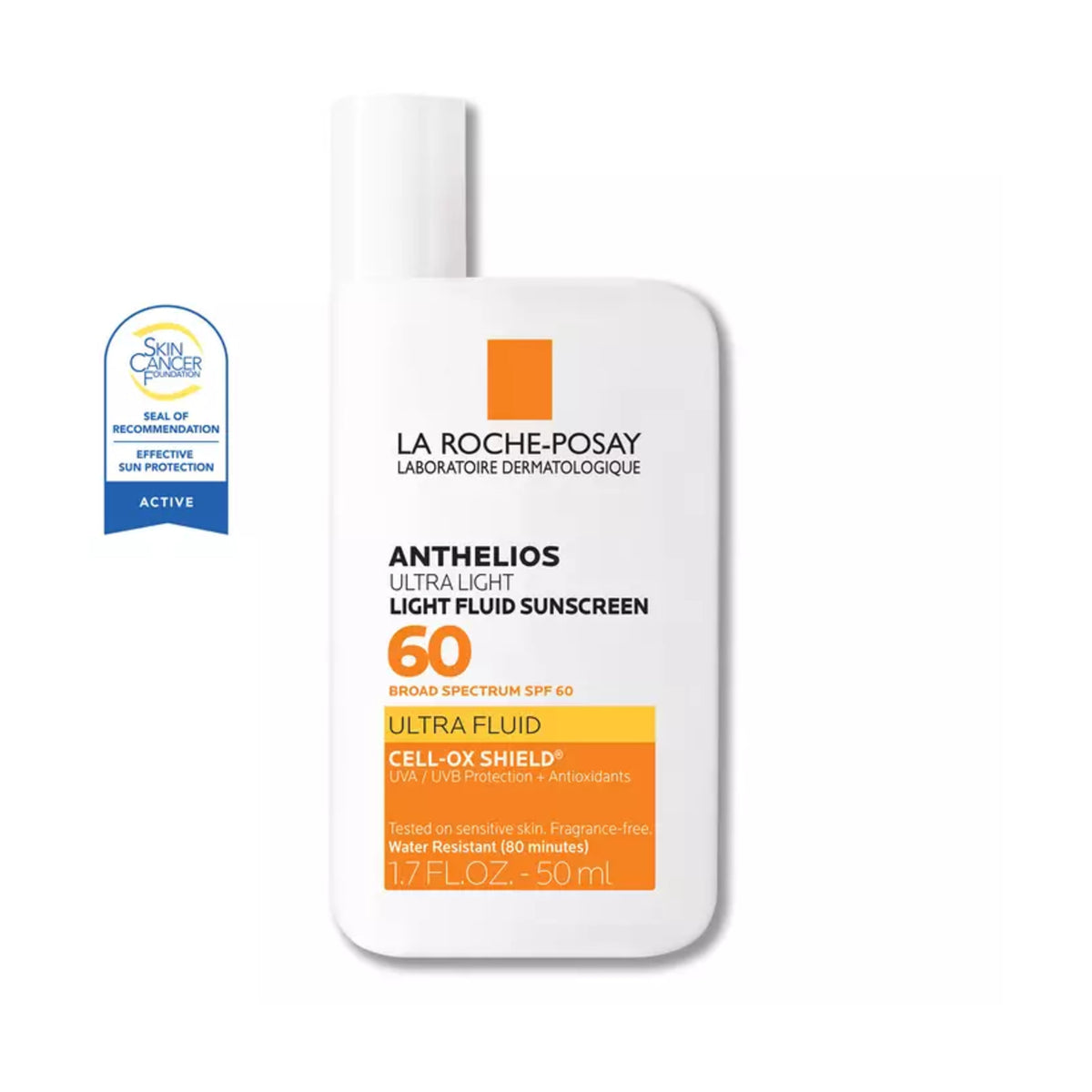 La Roche-Posay Anthelios Ultra Light Fluid Facial Sunscreen SPF 60