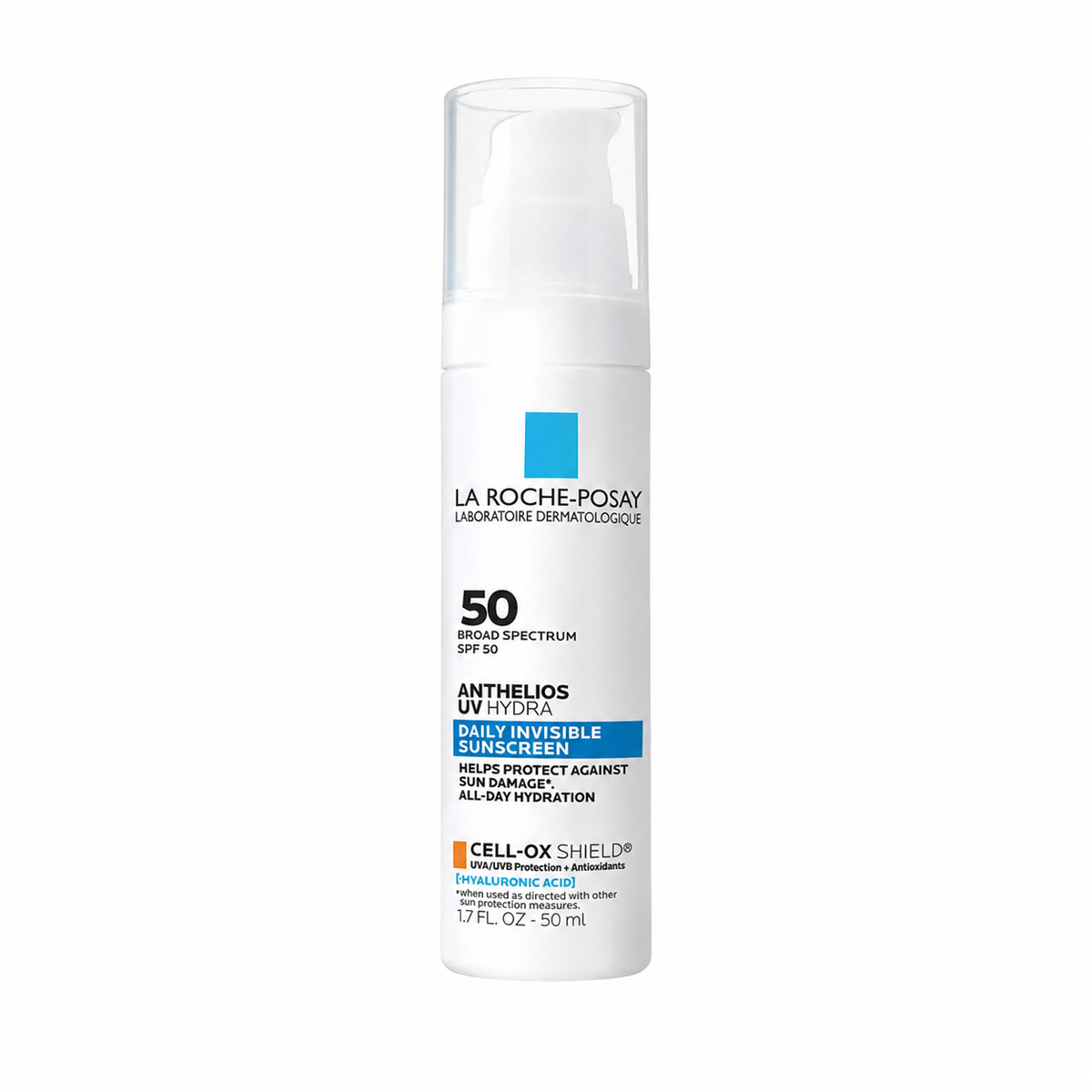 La Roche-Posay Anthelios UV Hydra Hydrating Face Sunscreen SPF 50 With Hyaluronic Acid