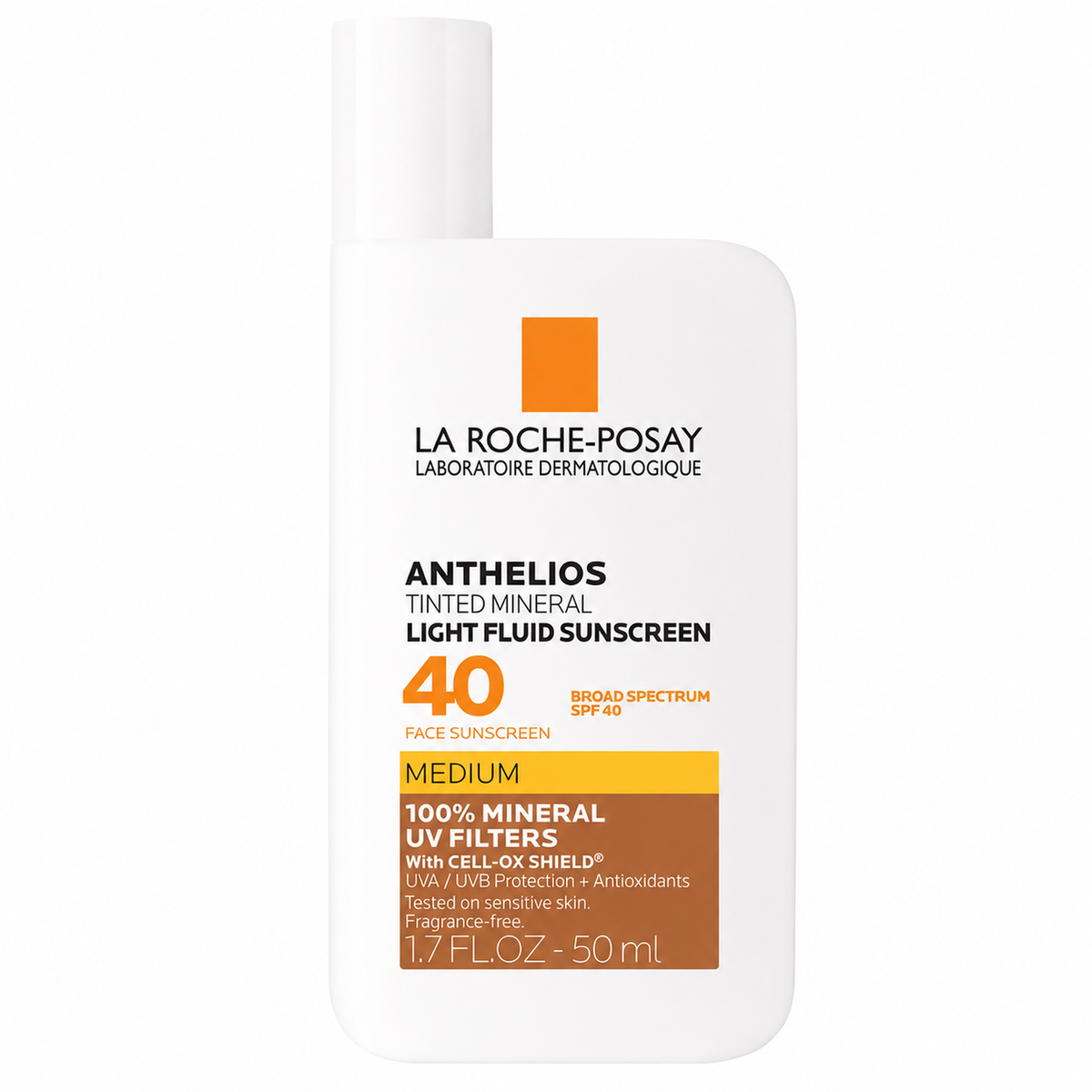 La Roche-Posay Anthelios Mineral Tinted Sunscreen for Face with SPF40