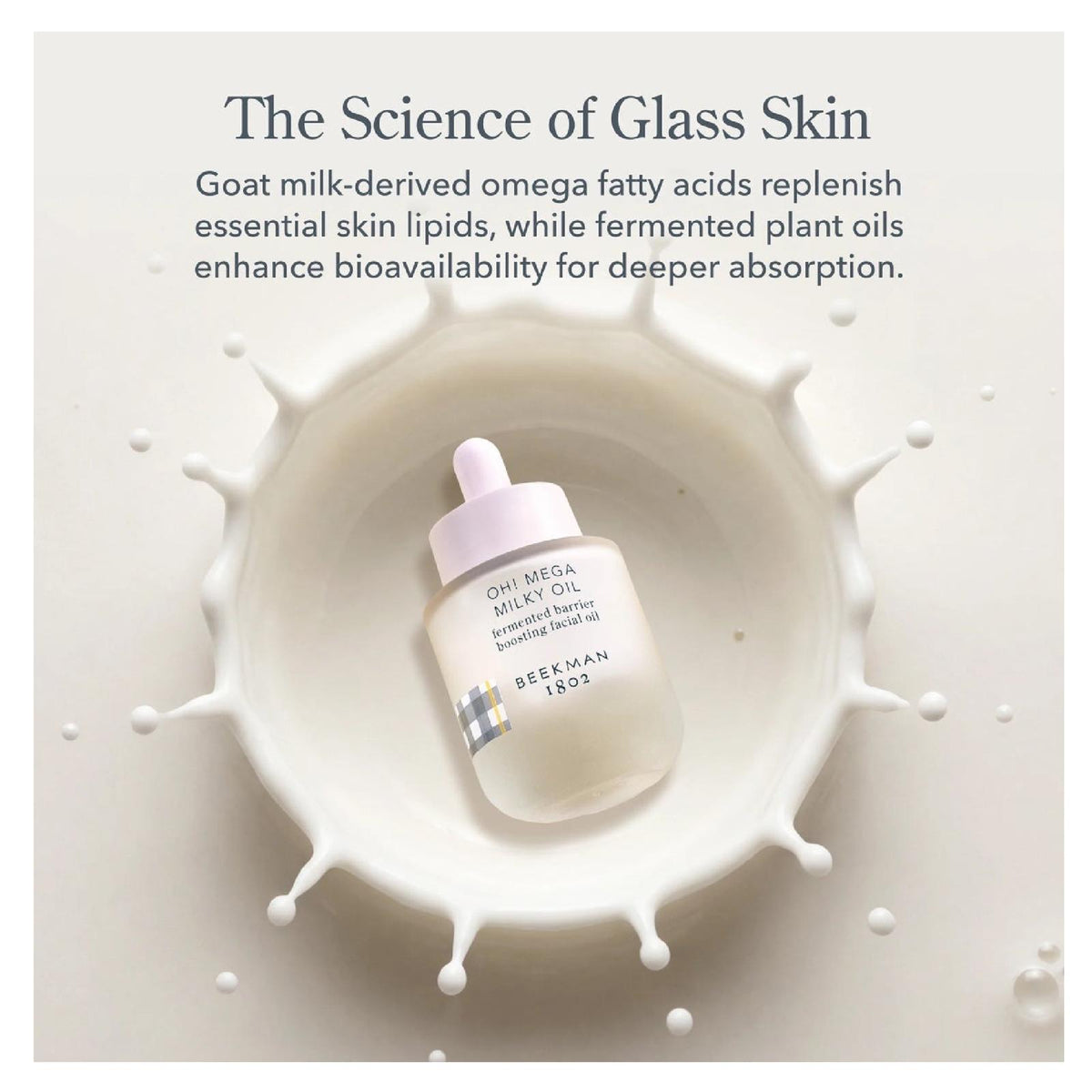 Beekman 1802 Oh! Mega Milky Oil Fermented Barrier Boosting Facial Oil