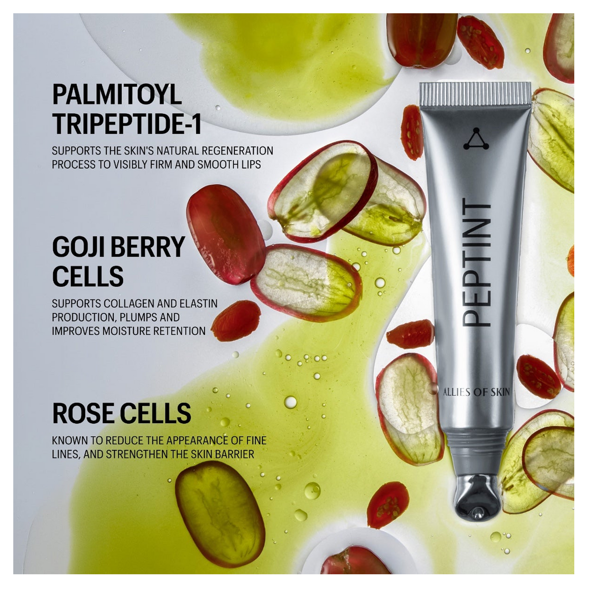 Allies of Skin Peptint Tripeptide &amp; Goji Cells Plumping Lip Treatment