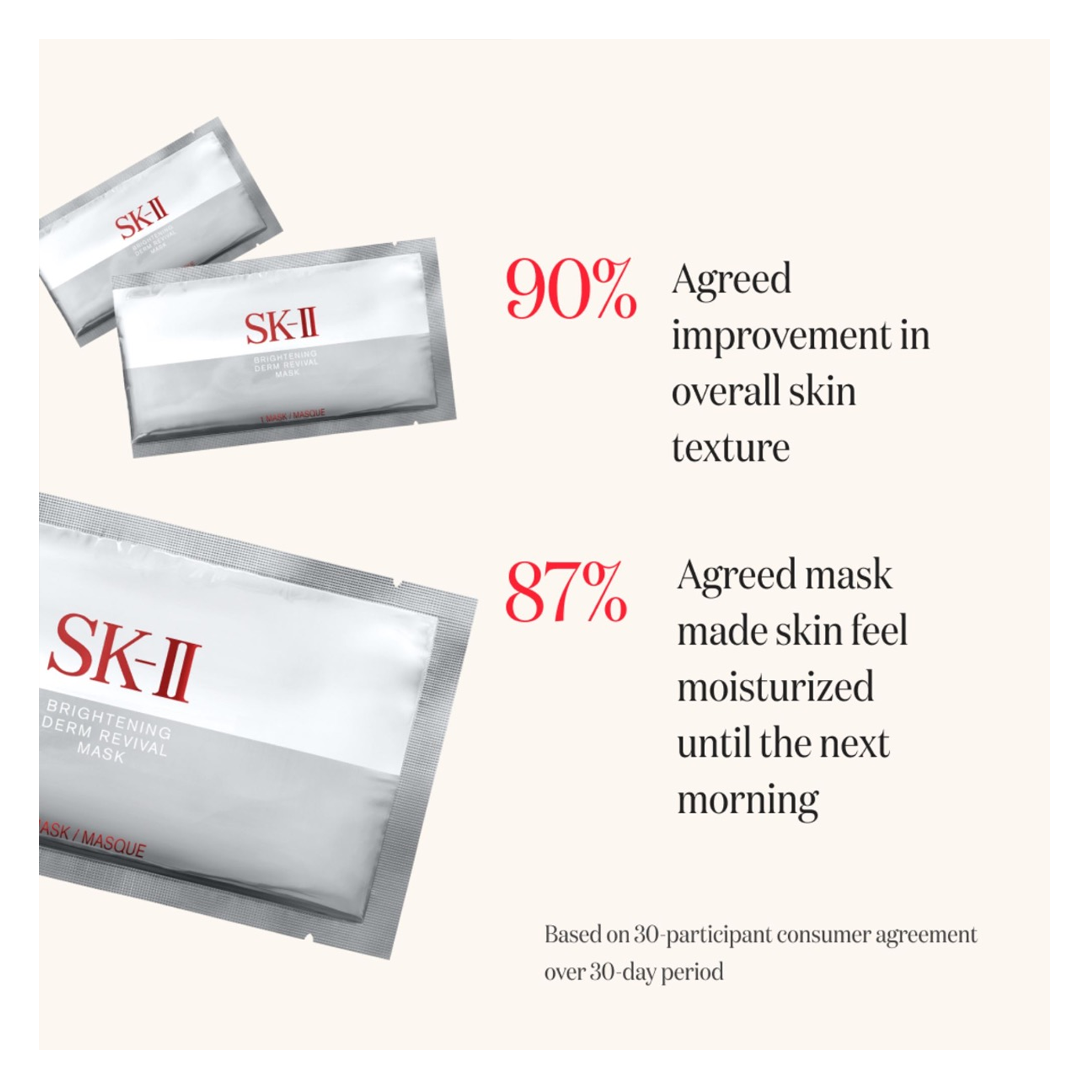 SK-II Brightening Derm Revival Mask (10 Masks)