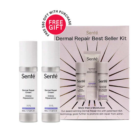 SENTE Door Buster  2 Dermal Repair Creams + Free Dermal Repair Best Seller Kit