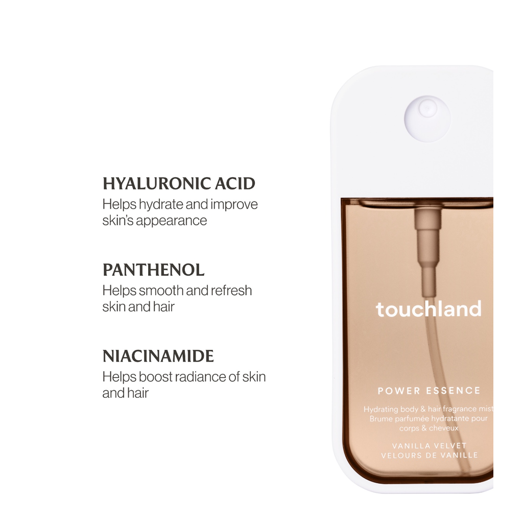 Touchland Power Essence Body &amp; Hair Fragrance Mist - Vanilla Velvet