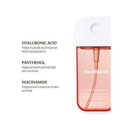 Touchland Power Essence Body &amp; Hair Fragrance Mist - Peachy Lychee
