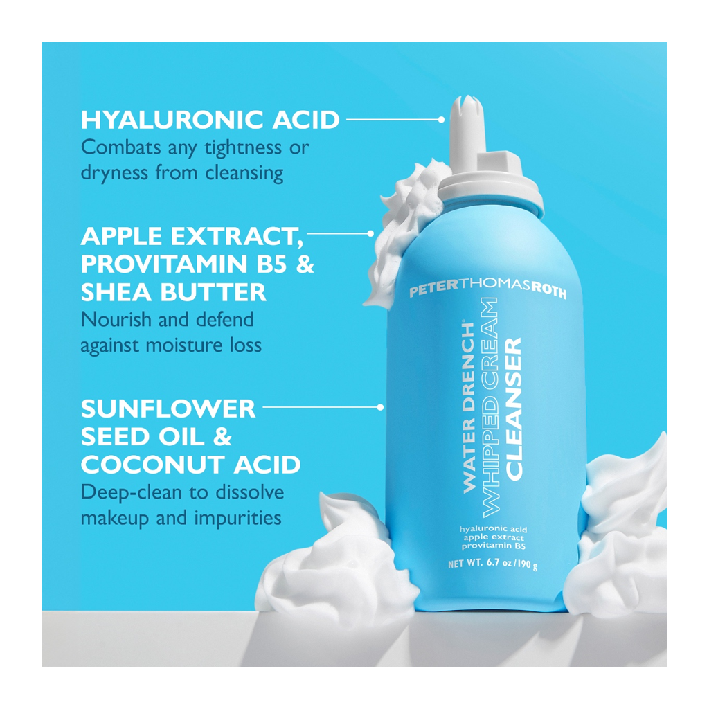 Peter Thomas Roth Water Drench Whipped Cream Cleanser