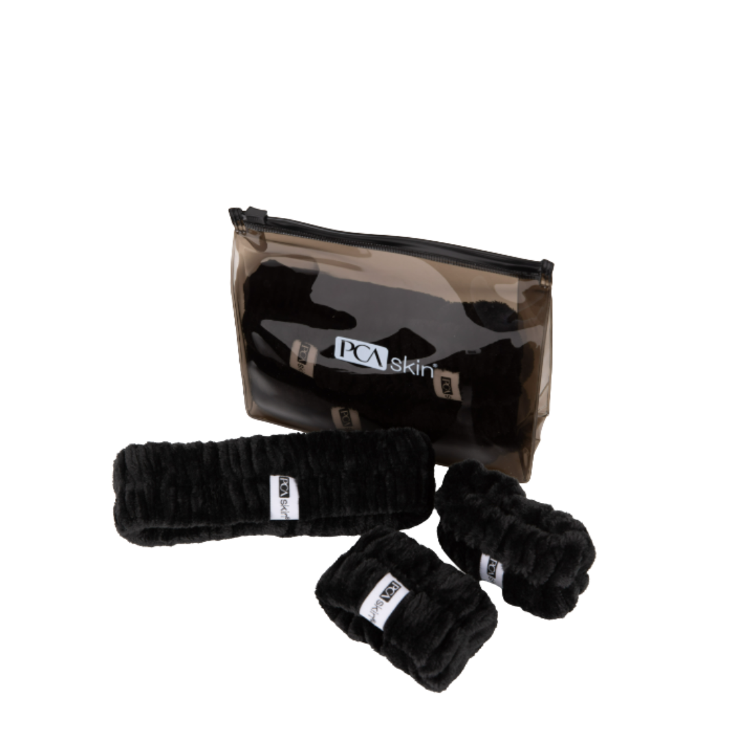 PCA SKIN headband and wristband set