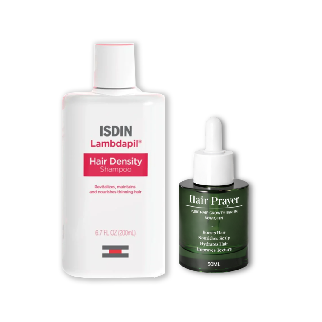 Ultimate Hair Growth Duo: Density Shampoo + Pure Growth Serum