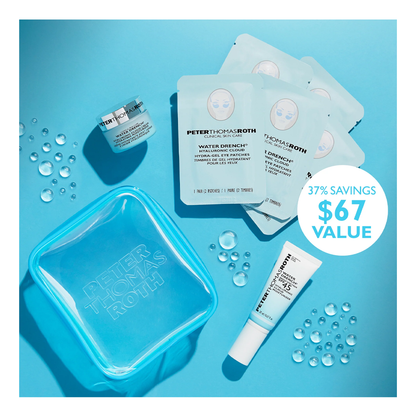 Peter Thomas Roth Water Drench Hydra-Besties 7 Piece Travel Kit