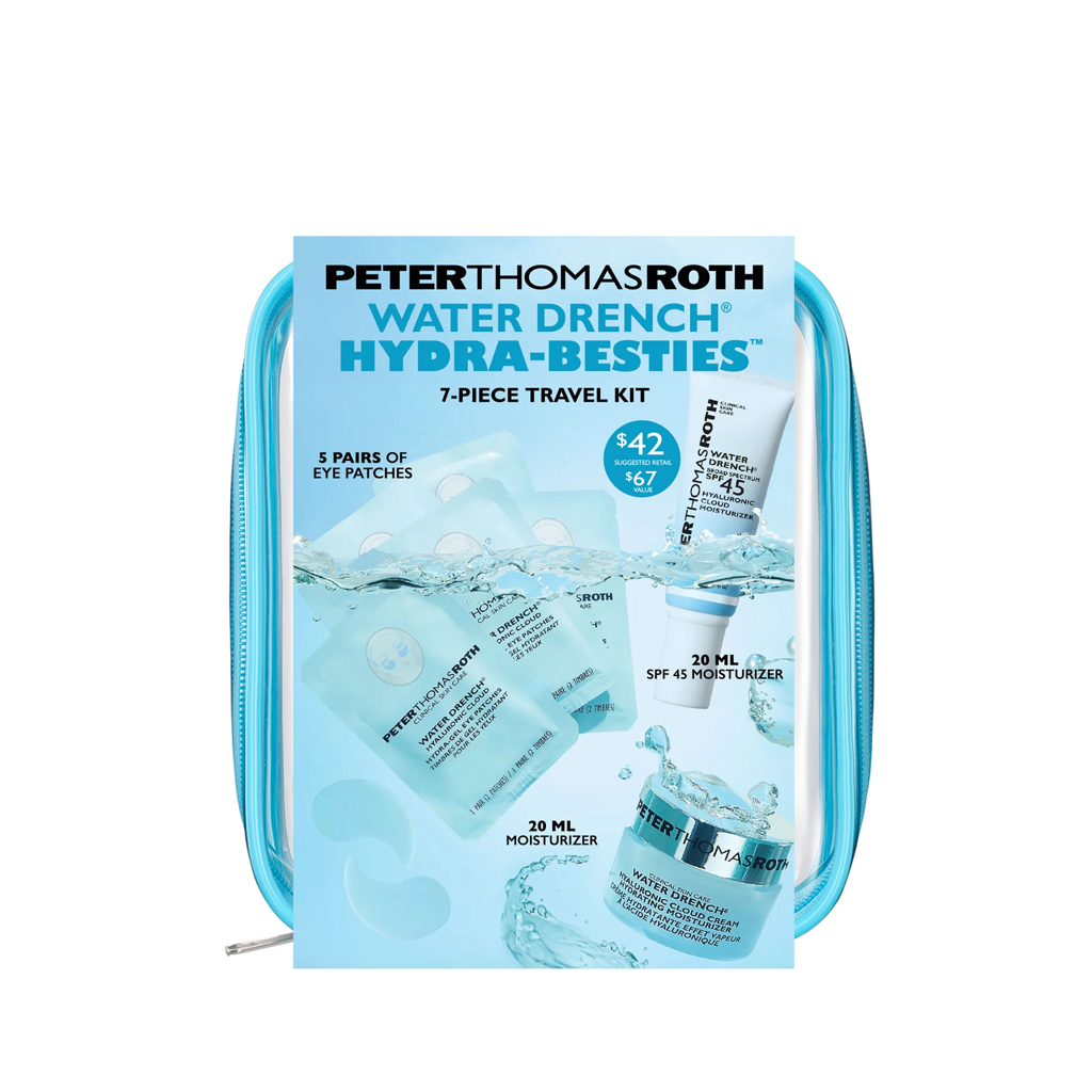 Peter Thomas Roth Water Drench Hydra-Besties 7 Piece Travel Kit