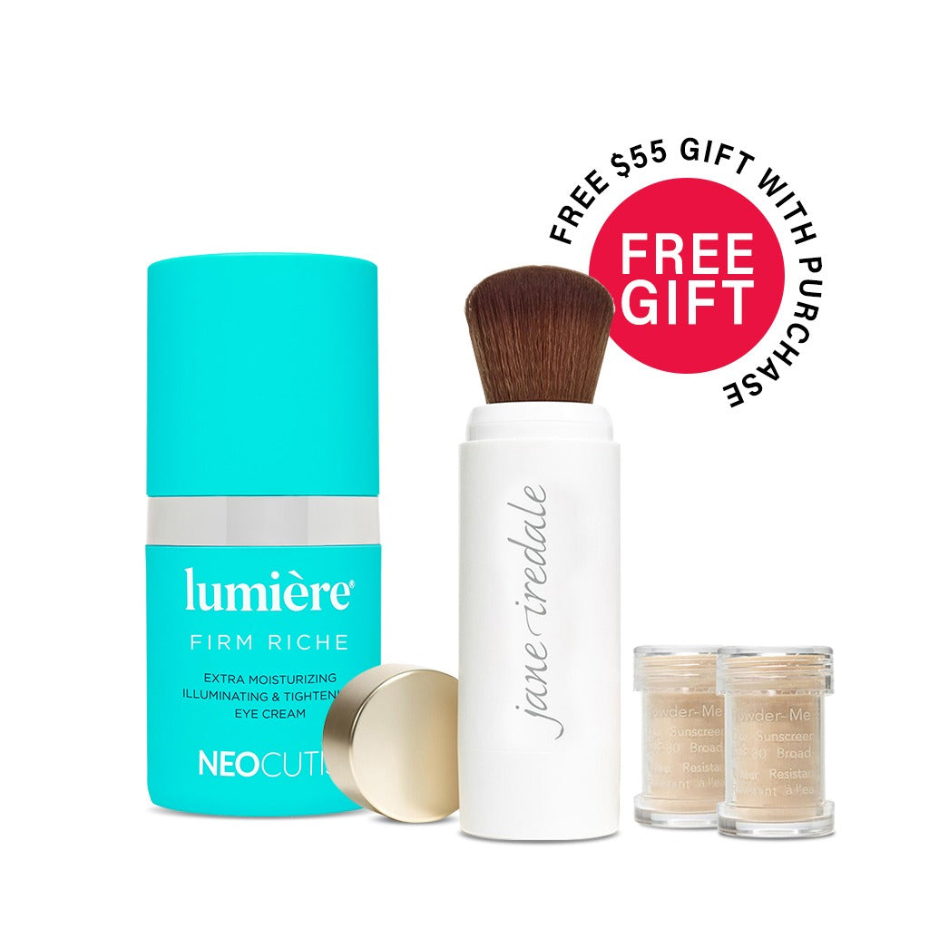 Neocutis Lumiere Firm Riche + Free Jane Iredale Powder-Me SPF 30 Refillable Brush