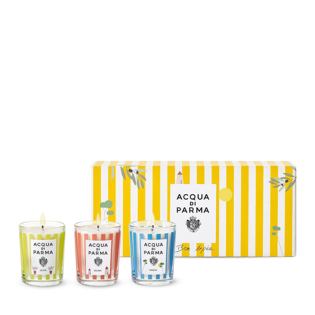 Acqua Di Parma Candle Gift Set Trio (Limited Edition)