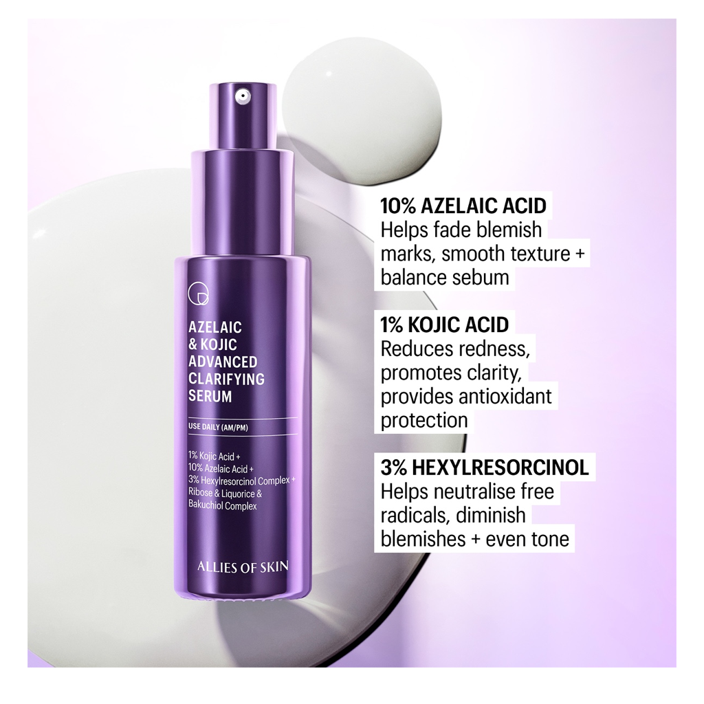 Allies of Skin Azelaic &amp; Kojic Advanced Clarifying Serum