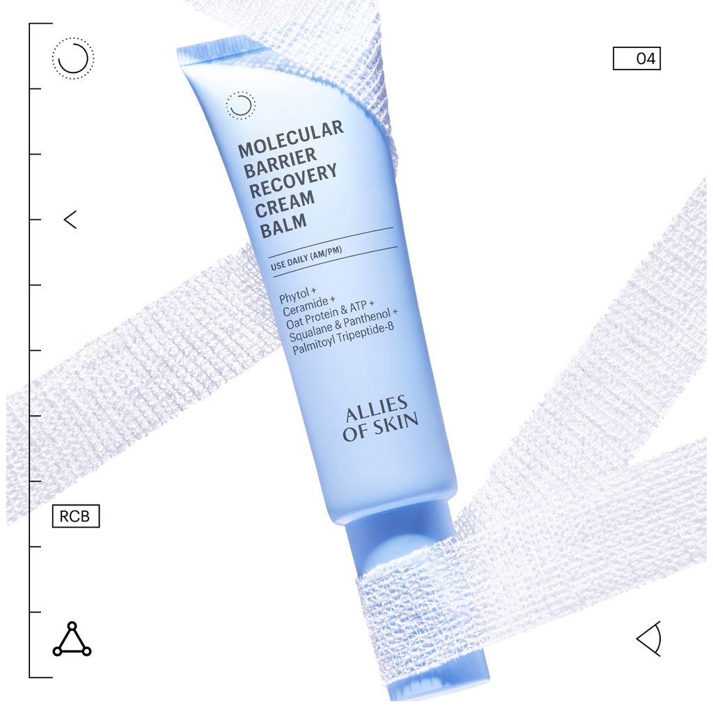 Allies of Skin Molecular Barrier Recovery Cream Balm-New