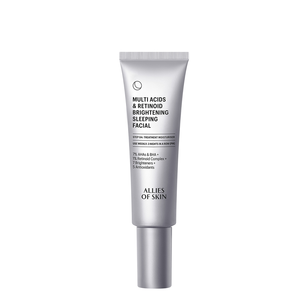 Allies of Skin Multi Acids &amp; Retinoid Brightening Sleeping Facial