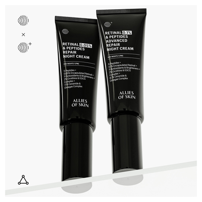 Allies of Skin Retinal 0.1% &amp; Peptides Advanced Repair Night Cream