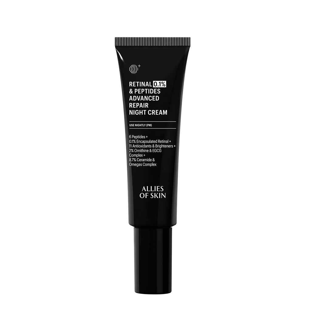 Allies of Skin Retinal 0.1% &amp; Peptides Advanced Repair Night Cream