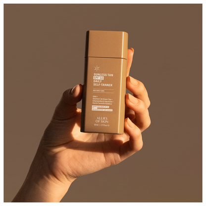 Allies of Skin Sunless Tan SPF 50 Daily Self-Tanner-Backordered