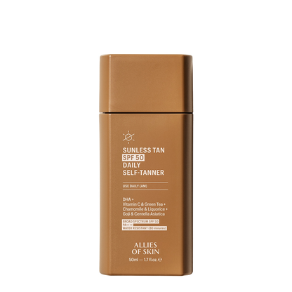 Allies of Skin Sunless Tan SPF 50 Daily Self-Tanner-Backordered