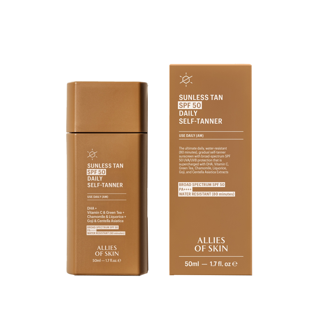 Allies of Skin Sunless Tan SPF 50 Daily Self-Tanner-Backordered