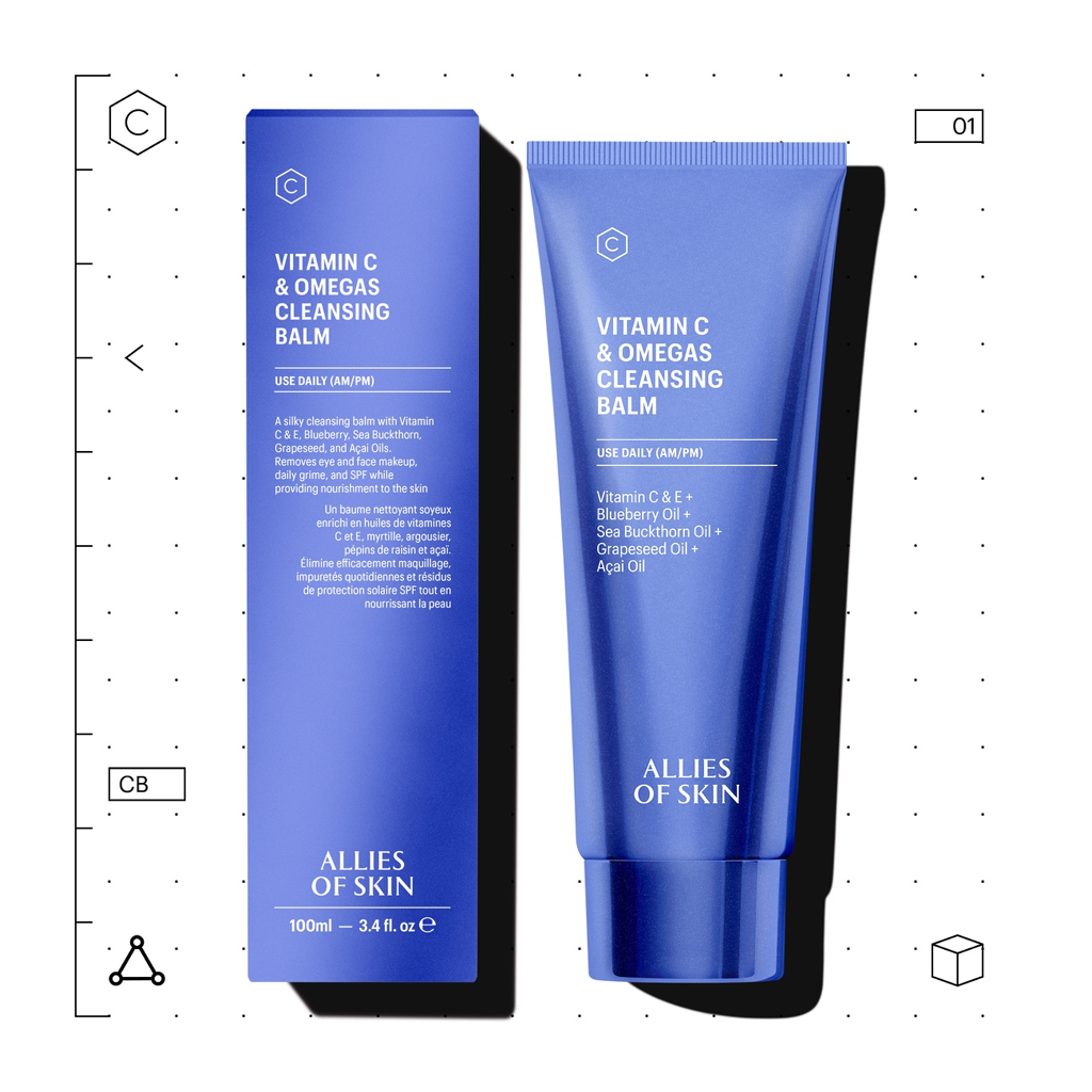 Allies of Skin Vitamin C &amp; Omegas Cleansing Balm