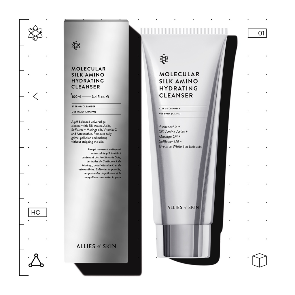 Allies of Skin Molecular Silk Amino Hydrating Cleanser